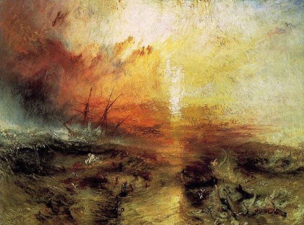 Wiliam Turner- La nave negriera (foto)